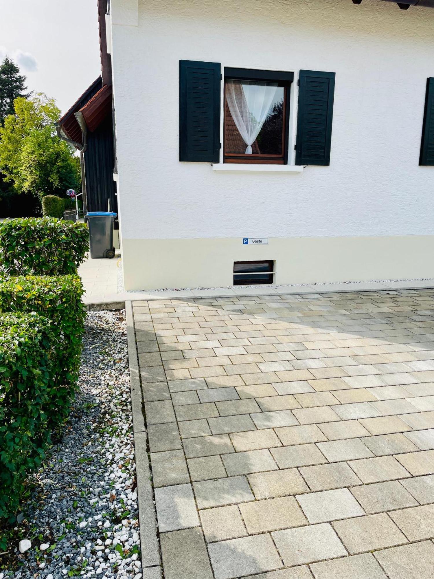Kleine Ein Zimmer Wohnung Mit Gartenanlage Salem  Dış mekan fotoğraf